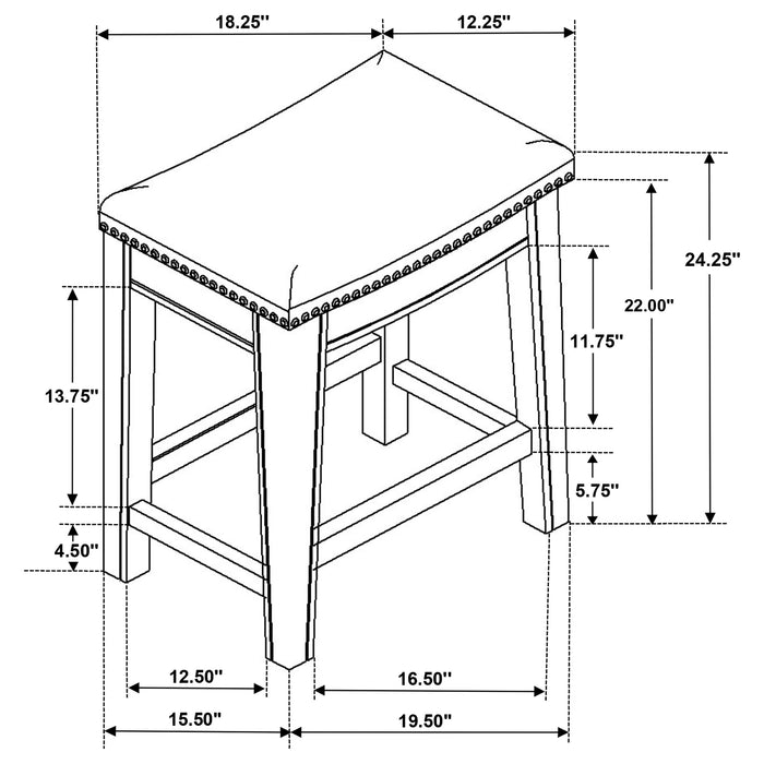 Elliston 5 Pc Counter Height Dining Set