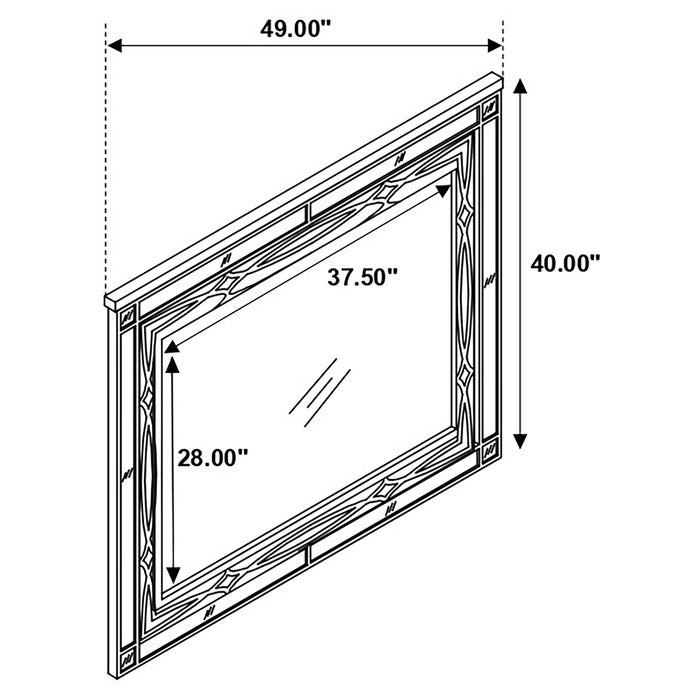 Gunnison Dresser Mirror