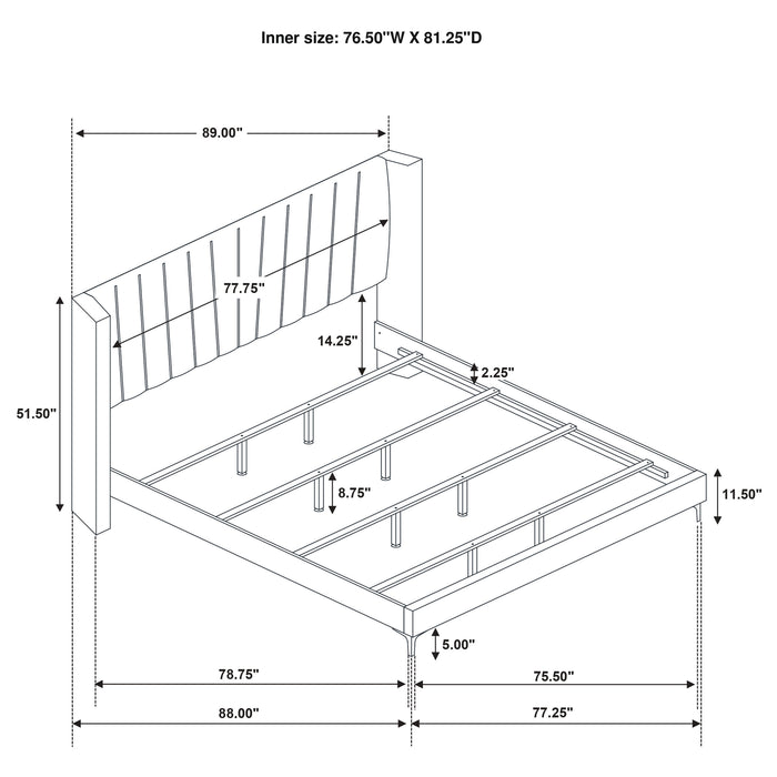 Kendall 5 Pc Bedroom Set