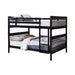 Chapman Full Over Full Bunk Bed Black image