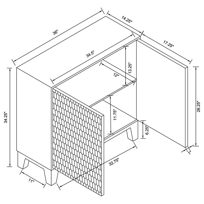 Gambon Accent Cabinet