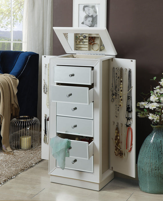 Talor White Jewelry Armoire image