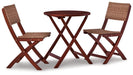 Safari Peak Outdoor Table and Chairs (Set of 3) image