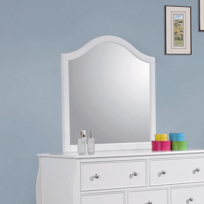 Dominique Dresser Mirror Cream White